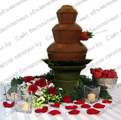 Фото: Шоколадные фонтаны, фонтаны для напитков, генератор мыльных пузырей, фруктовые фантазии, Минск